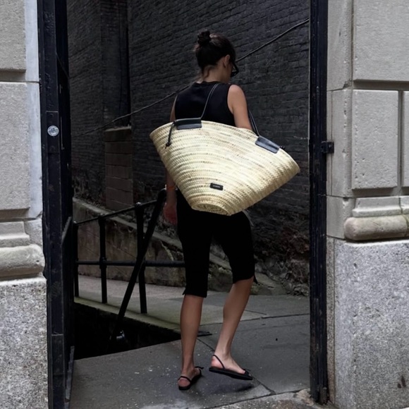 The Row Bow Flat Slingback Sandals, 39, Black - Picture 11 of 12